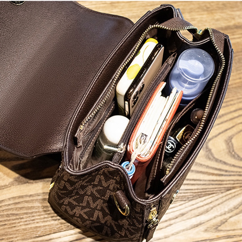 Túi Xách Túi Xách Nữ Sẻ Khóa 3 Ngăn Sẻ Sườn Thời Trang h08