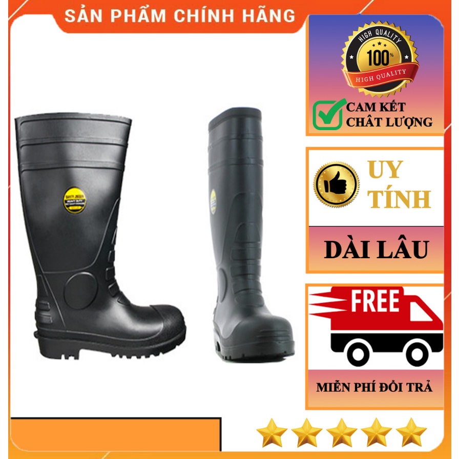 Ủng Mũi Thép Đế Thép Cao Cấp Safety JOGGER HERCULES