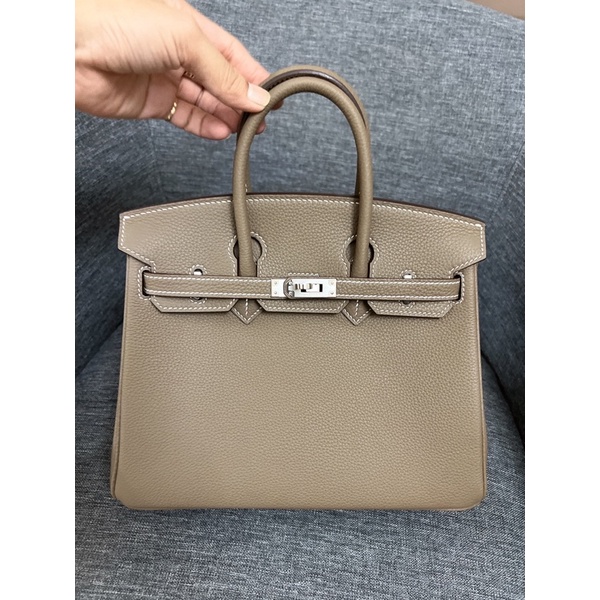 Túi xách HM B25 bản khâu da togo nhập khẩu