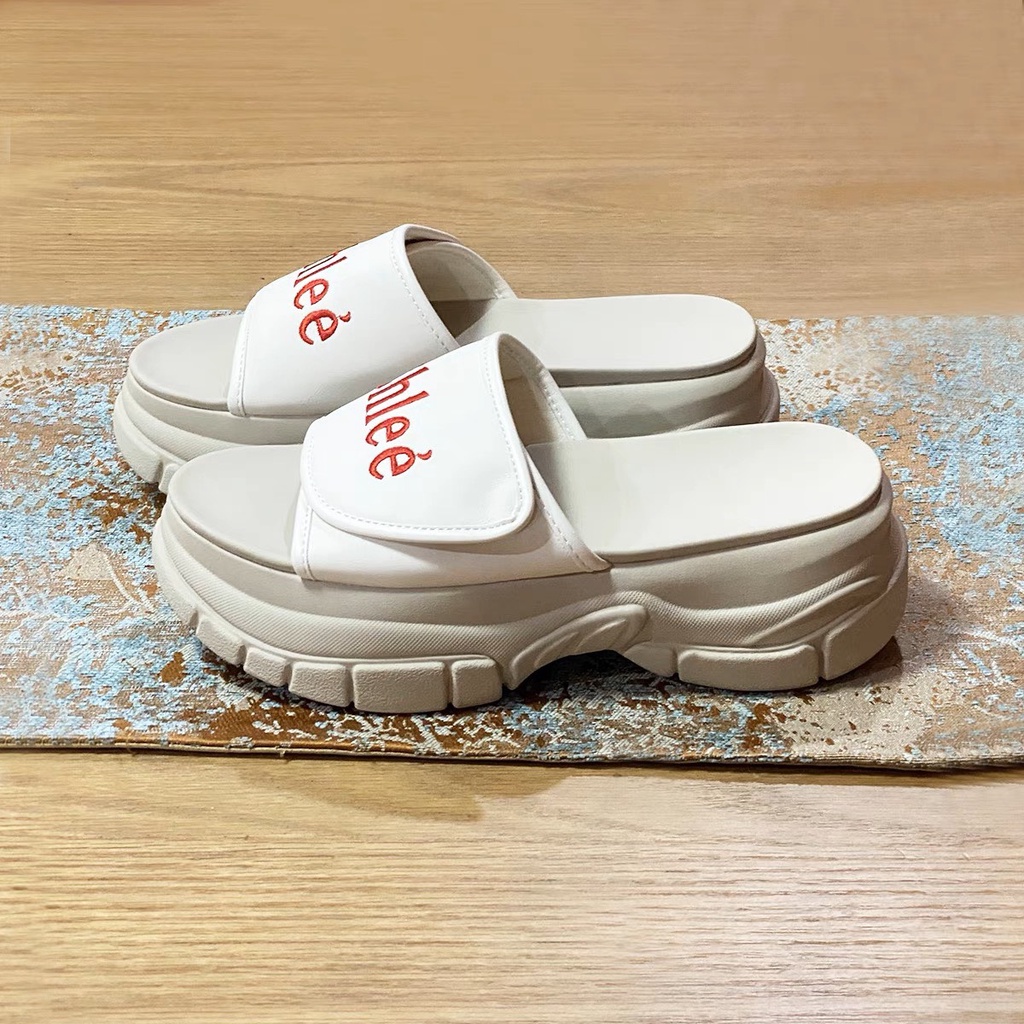 Dép Sandal Chleé phiên bản độn đế tăng chiều cao - Dép Chleé đế dày