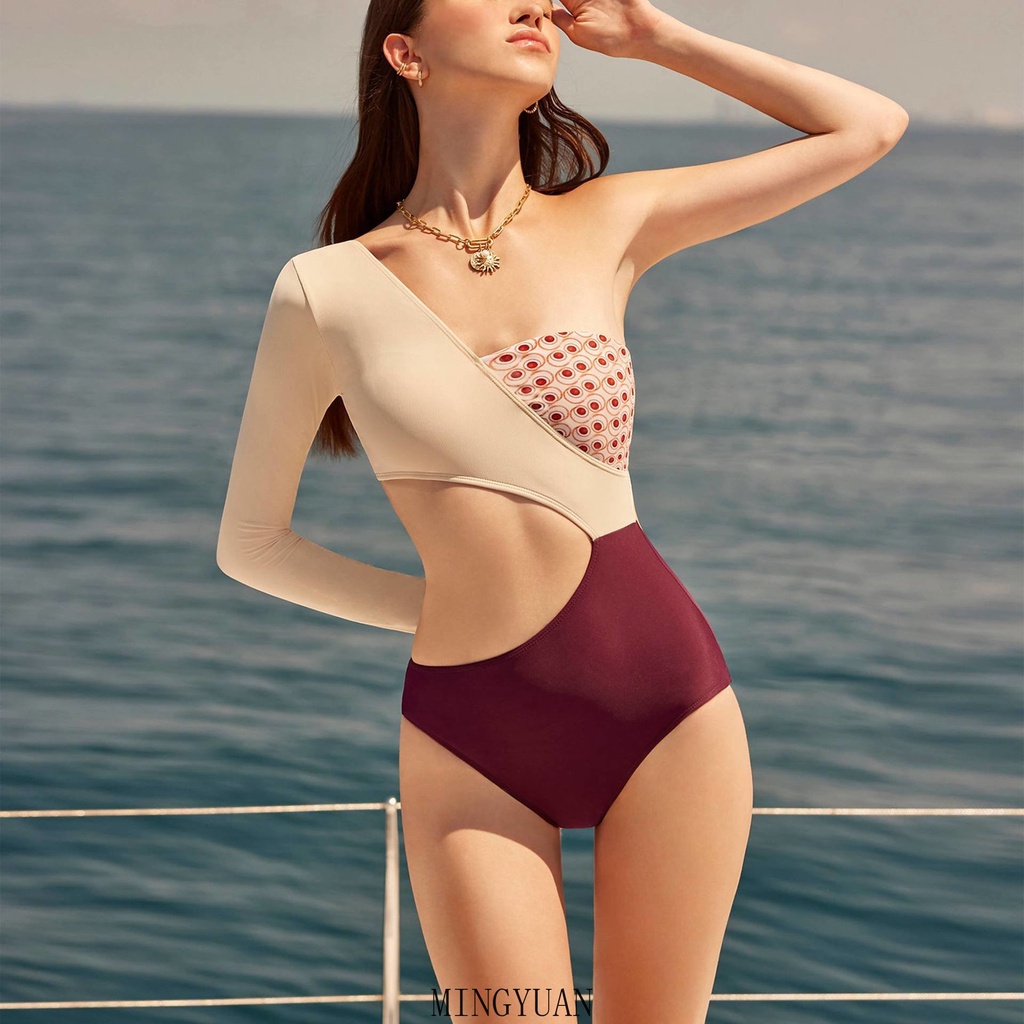 Mới bikini Một Mảnh Hở Lưng Gợi Cảm Cá Tính
