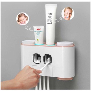 Kệ treo bàn chải đánh răng đa năng nachi 2, 4 cốc inochi tiêu chuẩn nhật bản - happy home 4u