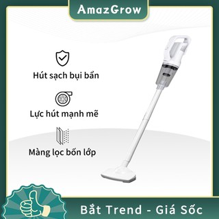 Máy hút bụi cầm tay gia đình 2 in 1 Hand-held Wireless Vacuum Cleaner 12000PA, Tích hợp đèn pin tiện lợi