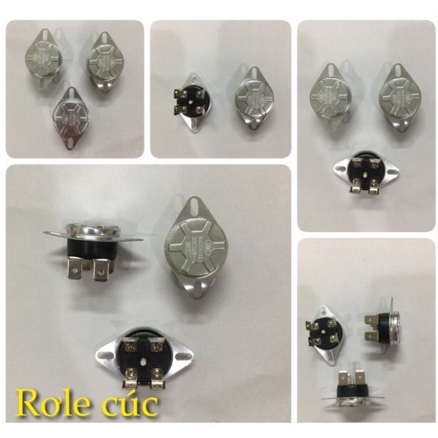 Rơ le cúc 4 chân - Linh kiện bình nước nóng
