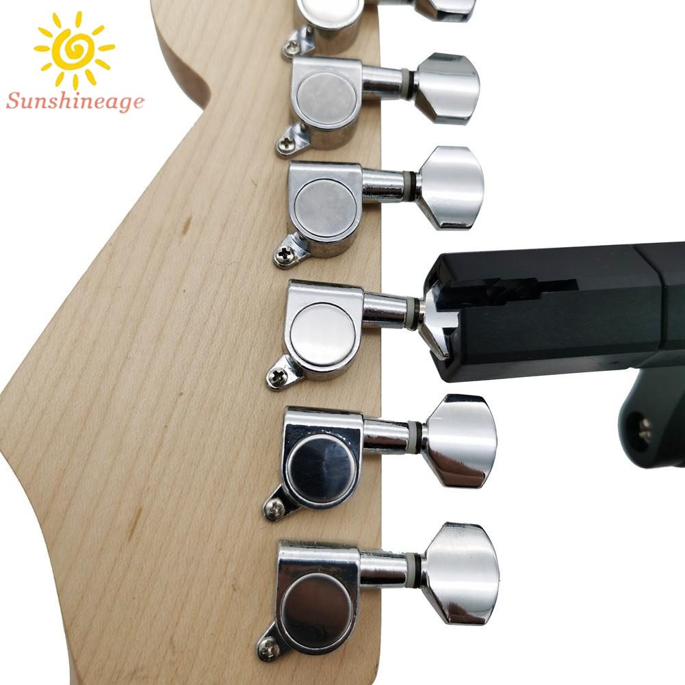 【SUNAGE】Guitar String Winder Bridge Pin Tuning Multifunction Plastic+metal For Guitar【HOT Fashion】