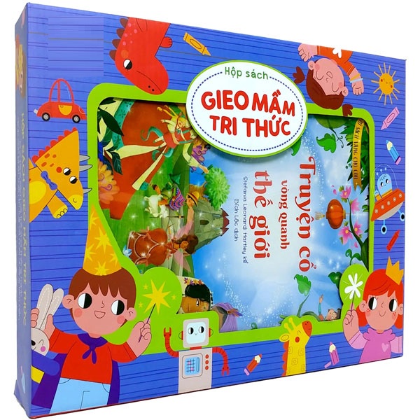 Sách - Box Set Gieo Mầm Tri Thức 11: Tủ Sách Vàng Cho Con (Bộ 2 Cuốn)