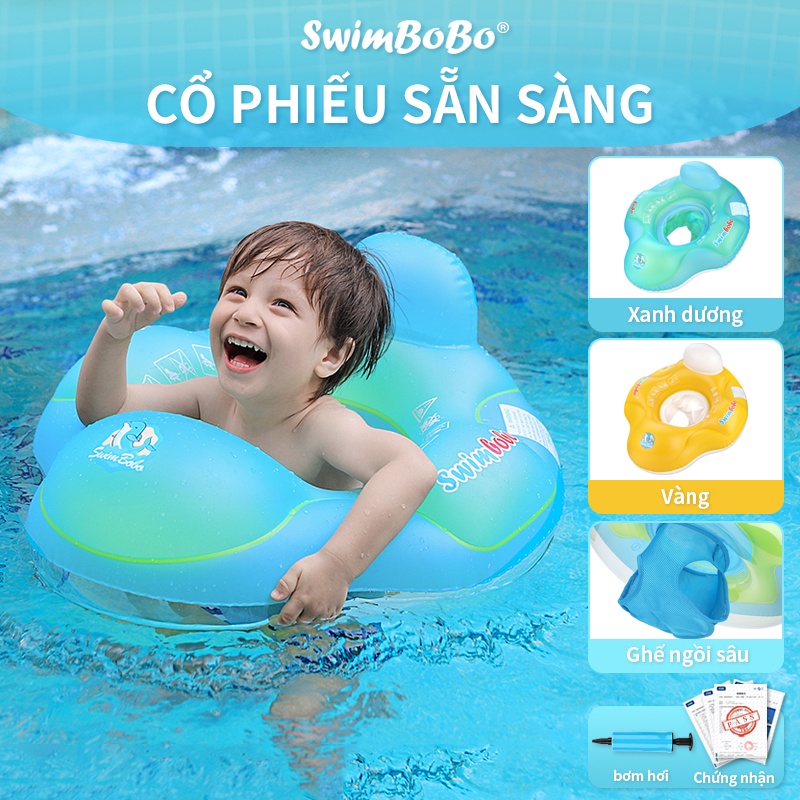 Phao Bơi Bơm Hơi Chống Trượt Cho Bé 1-6 Tuổi
