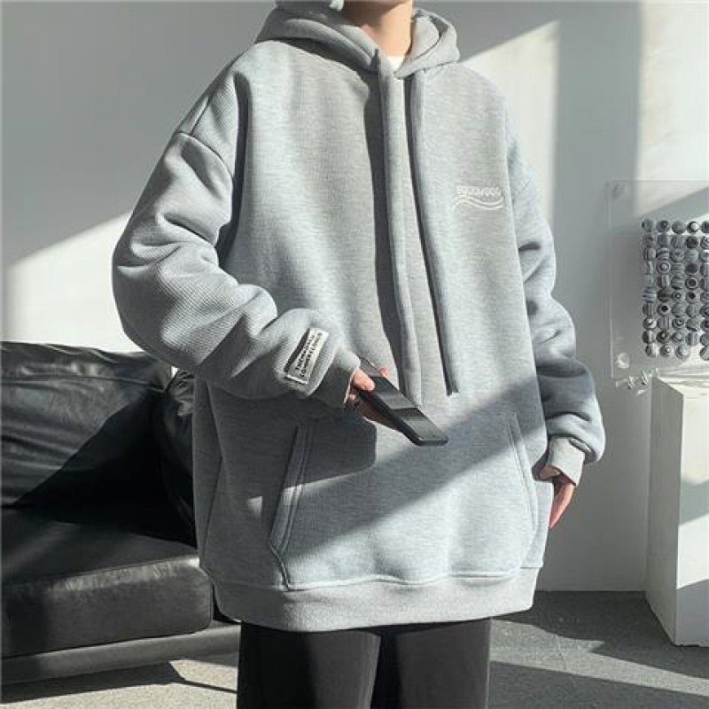 Áo Khoác Hoodie In Hình Bánh Waffle Phong Cách Retro Mỹ Cho Nam