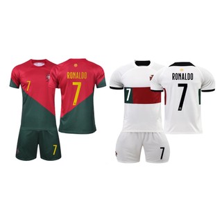  Bộ Quần Áo Bóng Đá World-Cup Bồ Đào Nha Số 7 Ronaldo 2022 