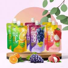 Set 5 gói Nước thạch Jelly Gumi Gumi Vitamin B 150g