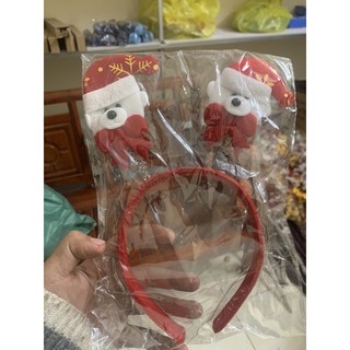 Bờm Noel. Băng đô cài tóc giáng sinh.