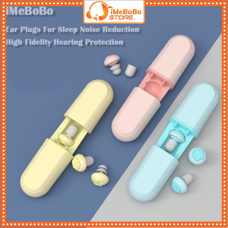 Nút bịt tai chống ồn iMeBoBo, bịt tai chống ồn siêu cách âm chuyên dụng giảm tiếng ồn với IDEA Foam công nghệ mới nhất