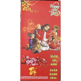 Bao lì xì tết-lì xì công giáo-combo 10cái