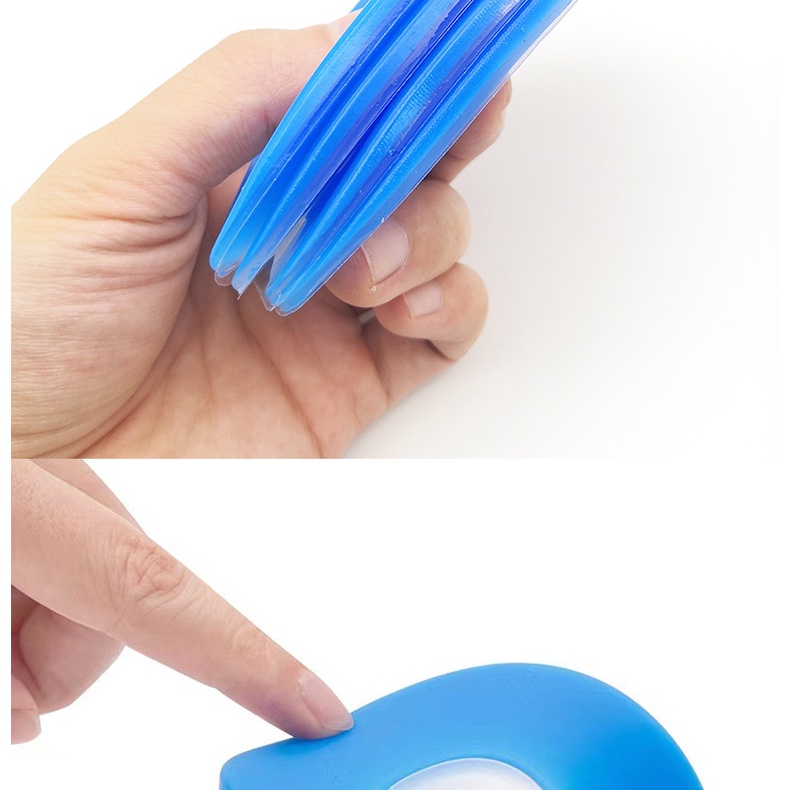 1 Cặp Đệm Silicone Gel Lót Gót Chân Hình Chữ U Giảm Đau