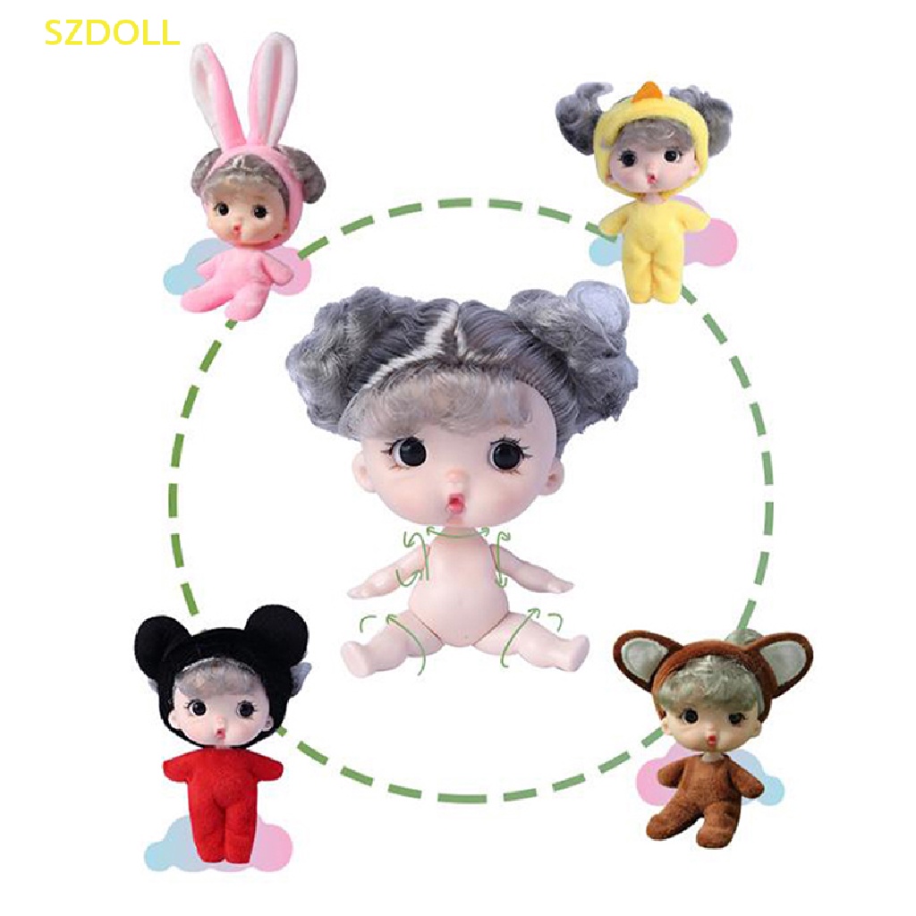 Búp Bê Ob11 Kích Thước 11cm Kèm Quần Áo Tỉ Lệ 1 / 12