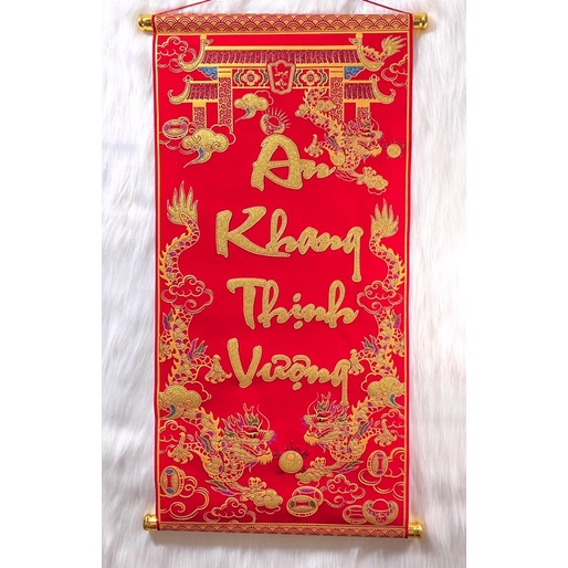 Câu đối liễn AN KHANG THỊNH VƯỢNG