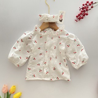 body yếm đỏ + áo rời cho bé