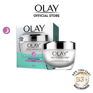 Kem Dưỡng Trắng Da Ban Đêm Olay White Radiance Light Perfecting Night Cream 50g