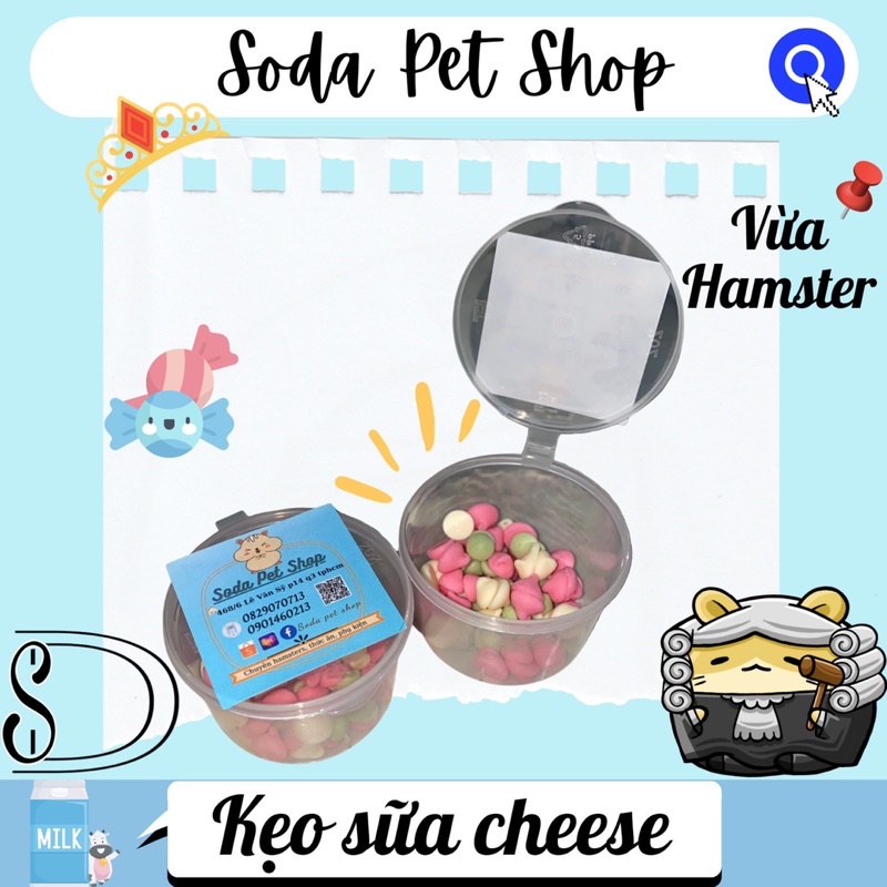 Kẹo Sữa Cheese Cho Hamster