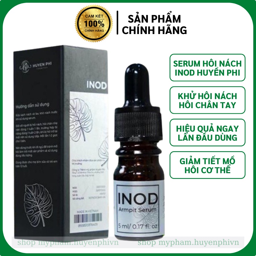 Serum hôi nách INOD Huyền Phi khử mùi hôi nách hôi chân