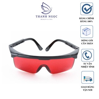 Kính chống tia laser - Kính đeo bảo vệ mắt dùng trong spa chiếu vòm ánh sáng, bắn laser xóa xăm, tẩy trắng răng