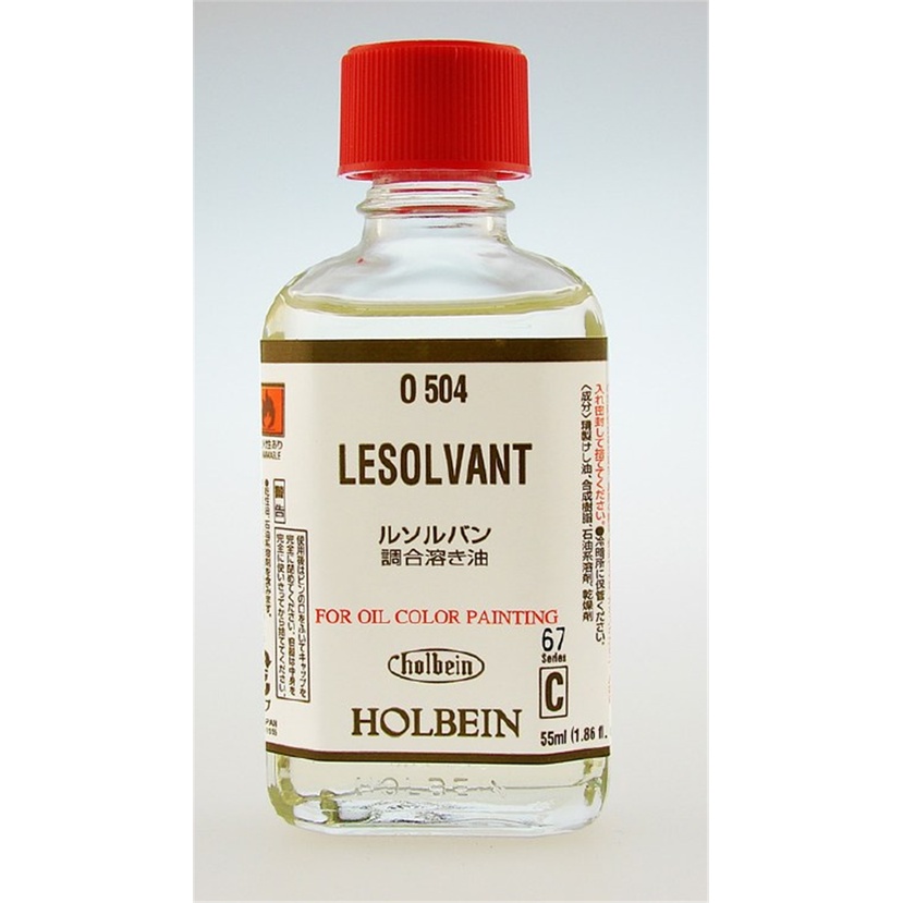 Dung môi sơn dầu Holbein LESOLVANT No.O504 Series C chai 55ml