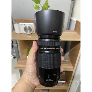 Lens Canon 75-300F4-5.6 USM ngoại hình đẹp