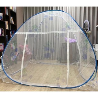 Mùng chụp tự bung .xịn không đáy 1m6-2m