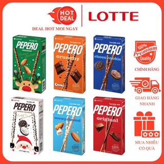 Bánh que lotte pepero socola/cookie/hạnh nhân/choco đủ vị - hàn quốc chính hãng