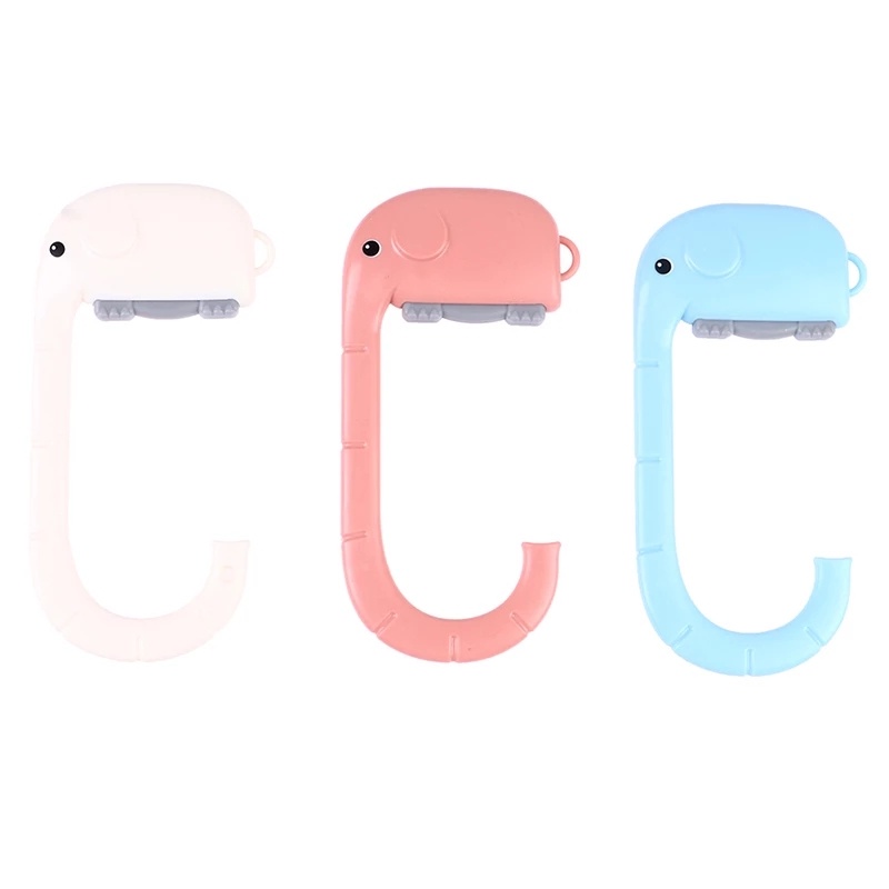 Móc Treo Túi Xách Hình Chú Voi Dễ Thương Tiện Dụng Cho Phòng Tắm / Nhà Bếp