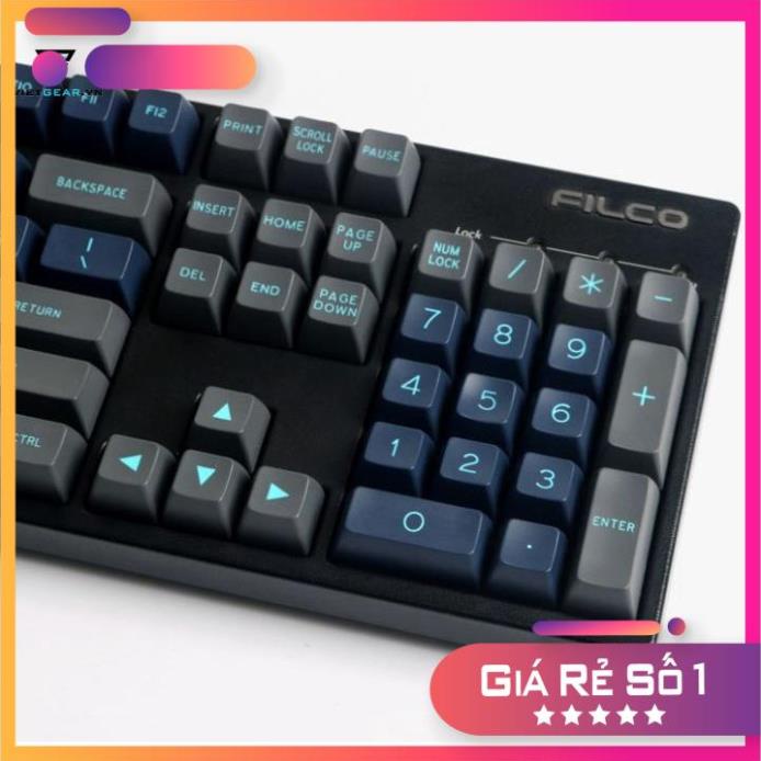Bộ nút nhựa bàn phím cơ SA Maxkey Deep Sea 139 nút nhựa ABS 2 shot