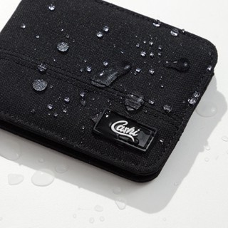 Ví Vải CaShi.Studio Unisex ( Đựng 6 - 10 Thẻ , Vải Polyester Canvas Chống Nước) Màu Đen