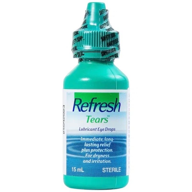 ✅ Nước nhỏ mắt Refresh Tears Allergan hỗ trợ làm dịu nhất thời cảm giác nóng rát, khó chịu