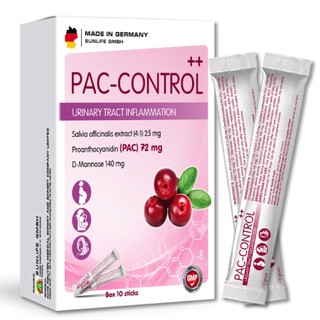 Pac-control - hỗ trợ giảm nguy cơ viêm đường tiết niệu, bàng quang