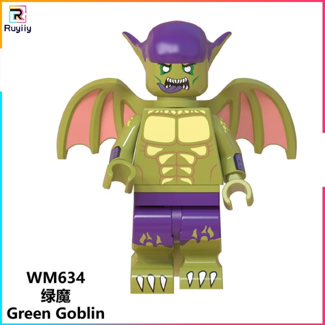 Mô Hình Lắp Ráp Spiderman Marvel Morales Gwen Stacy Noir WM6052 RU3