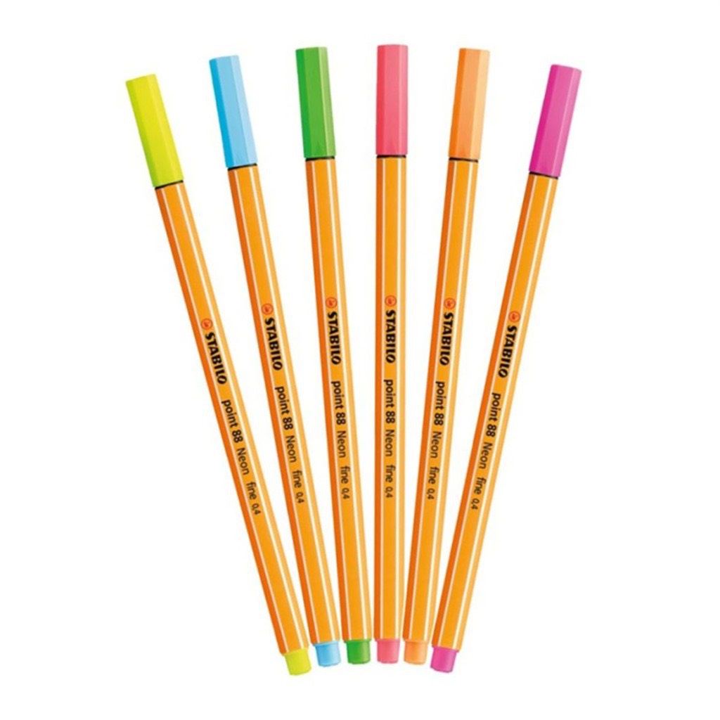 Bút Dạ Kim Chính Hãng Stabilo Point 88 0.4mm PT88