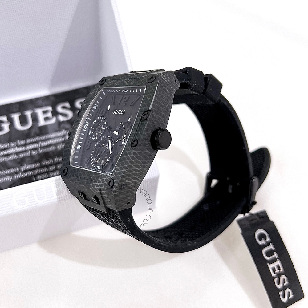 ĐỒNG HỒ NAM GUESS BLACK AND GREY MARBLE MULTIFUNCTION
