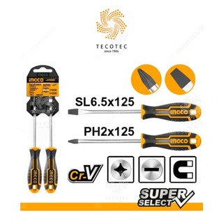 Bộ 2 tua vít ingco hksd0248