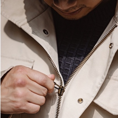 Áo Khoác Kaki Chống Gió Dáng Rộng Phối Túi Phong Cách Mỹ M65 Cá Tính Cho Nam