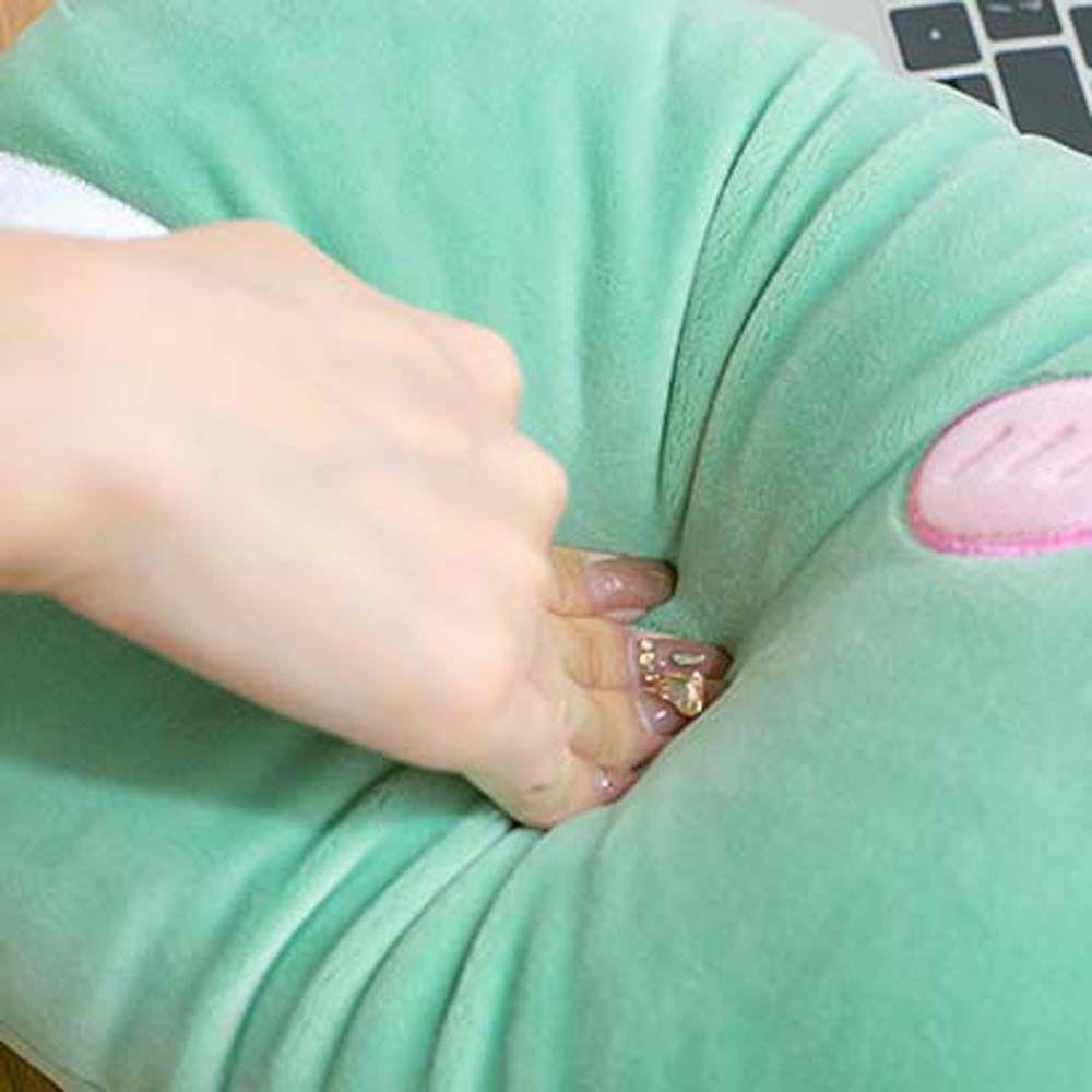 ANEMONE Gối Nhồi Bông Giữ Ấm Tay Hình Dưa Hấu / Chim Cánh Cụt / Trái Dứa Dành Cho Trẻ Em