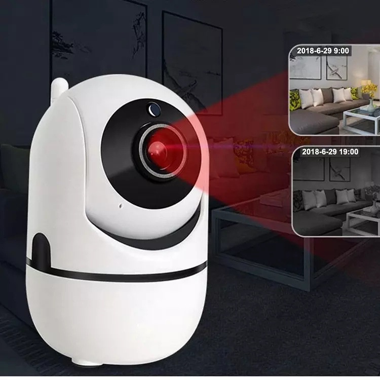 - Camera thông minh IP Wifi độ phân giải 1080P giá rẻ - tự động xoay 355° Ngang 110°