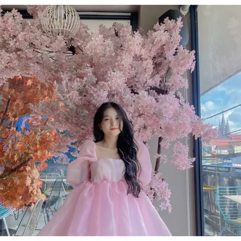 ĐẦM BABYDOLL ULZZANG XOÈ KIỂU DÁNG CÔNG CHÚA 225