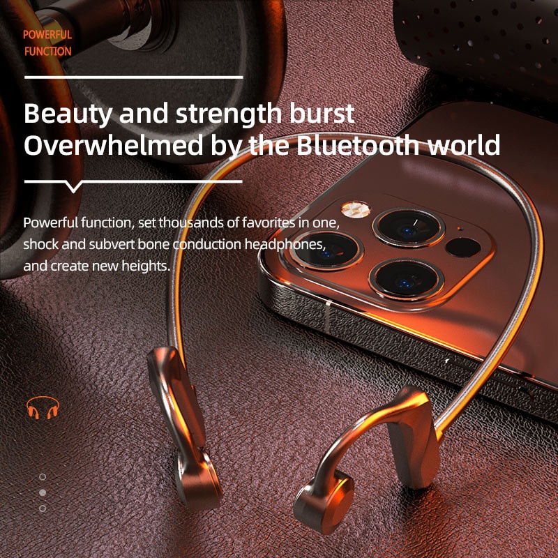 Tai Nghe Bluetooth Móc Vành Tai Tích Hợp Mic