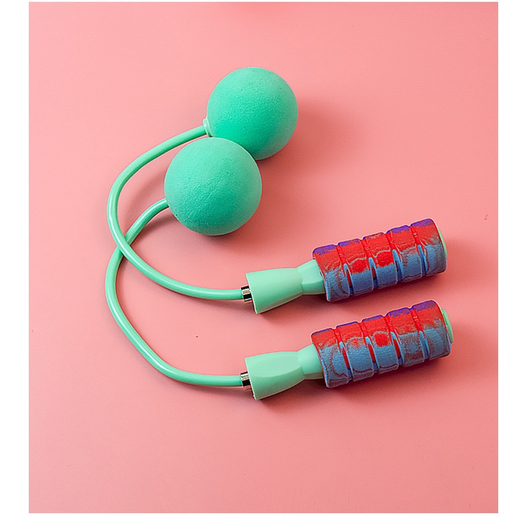 Dây Nhảy Không Dây Thông Minh Đầu Gắn Tạ Tròn Sáng Tạo