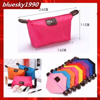 Túi đựng mỹ phẩm trang điểm họa tiết chữ cỡ lớn , túi đựng đồ make up du lịch mini