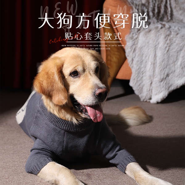 ✡Áo Giữ Ấm Mùa Thu Đông Size Vừa Kích Thước Vừa Và Lớn Cho Chó Labrador Samoyed✧