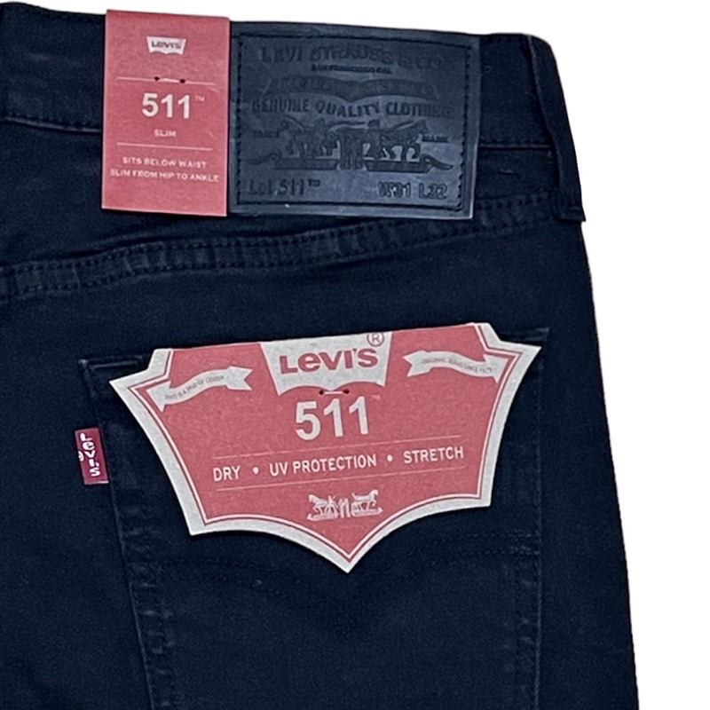 Quần jean nam đen Lv 511 slim fif co giãn phôm đẹp, Chất vãi cao cấp không xù lông không ra màu