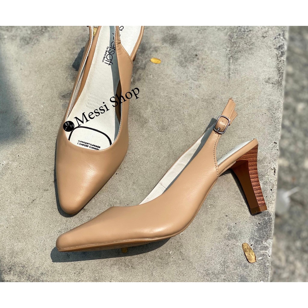 Giày Công Sở SUPERSOFT 7p slingback