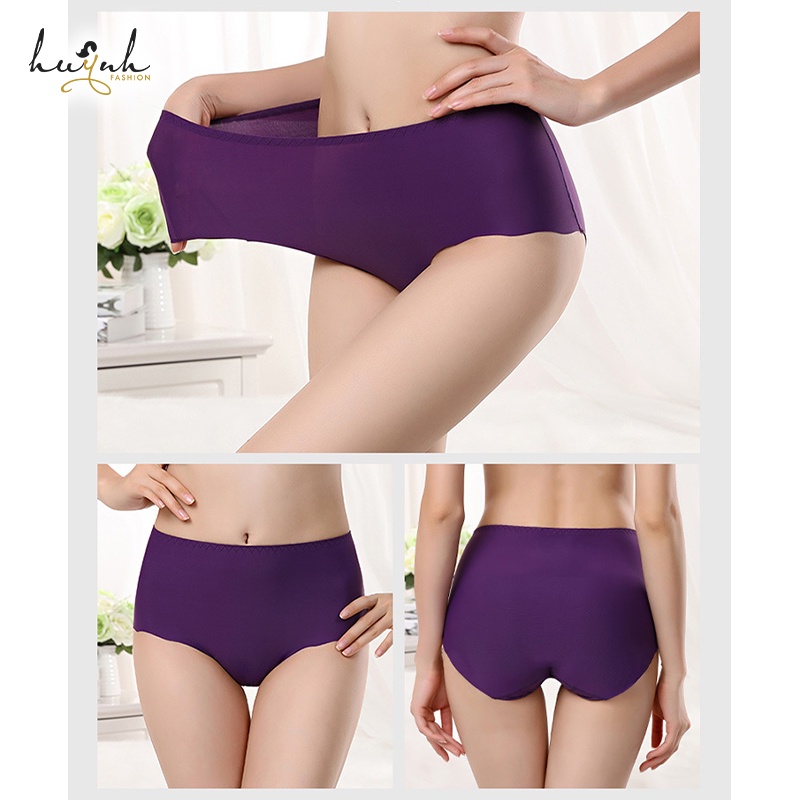 Quần Lót Nữ Đúc Su Cạp Cao Không Đường Viền Sexy Tôn Dáng - C42