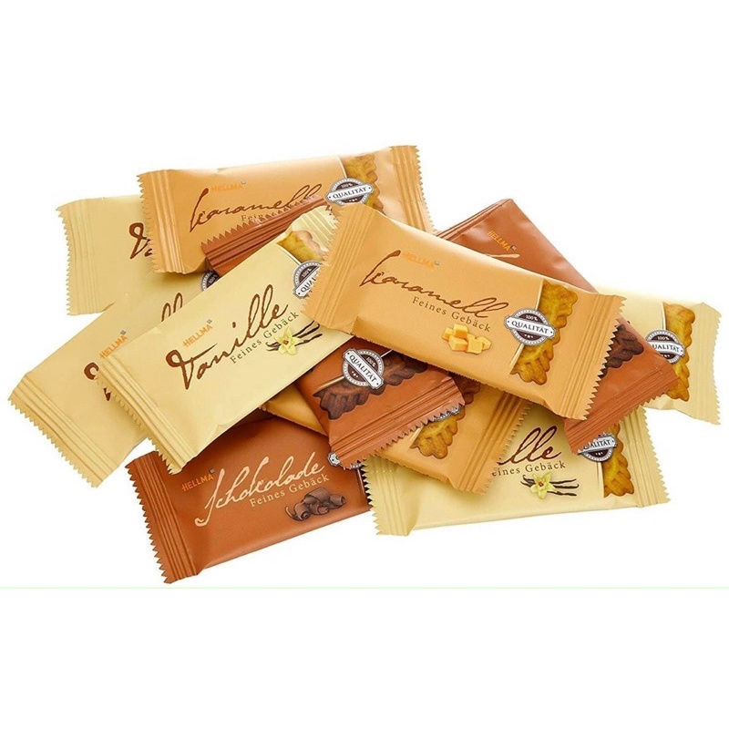 Bánh quy thượng hạng Hellma Feines Geback mix 3 vị - Hộp 1.12kg